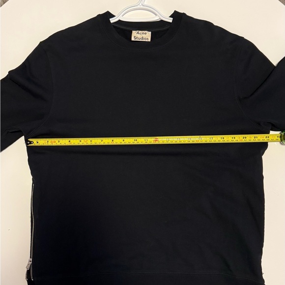 ACNE Studios dbl side zipper sweatshirt M - Picture 4 of 4